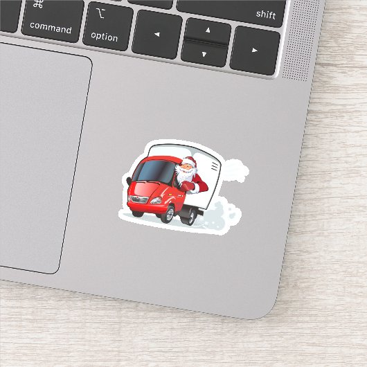 Sticker Carte de voeux de Noël (Détail)