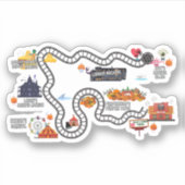 Sticker Carte du jeu (Devant)