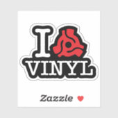 Sticker Carte I 45 Vinyl (Feuille)