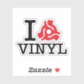 Sticker Carte I 45 Vinyl (Feuille)