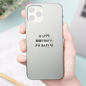 Sticker Carte Joyeux Anniversaire Que Vous Pouvez Utiliser (Téléphone)