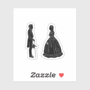 Sticker Carte postale d'invitation