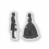 Sticker Carte postale d'invitation (Devant)