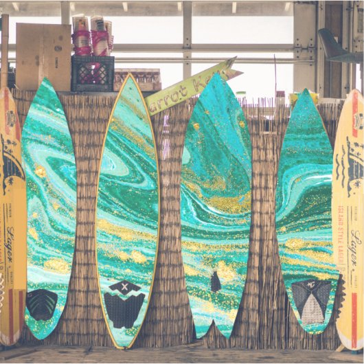 Sticker carte surf (Devant)