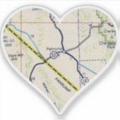 Sticker Carte Vieux Pahrump (Devant)