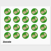 Sticker Carte Zambie (Feuille)