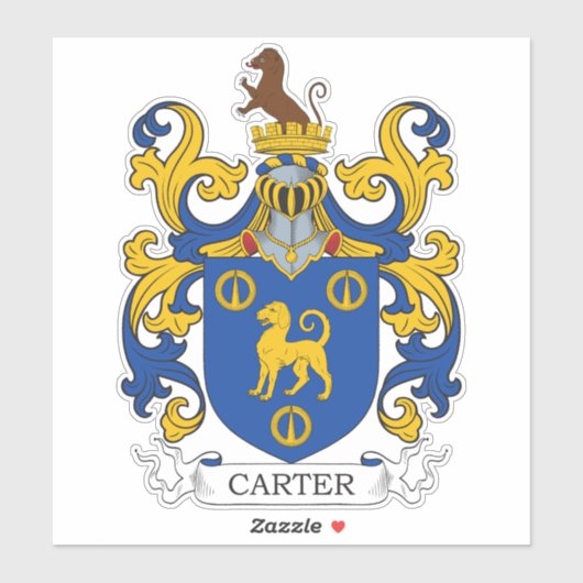 Sticker Carter Family (Feuille)