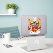 Sticker Carter Family (Ordinateur portable sur le bureau)