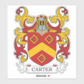 Sticker Carter Family (Feuille)