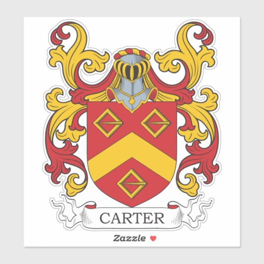 Sticker Carter Family (Feuille)