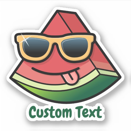 Sticker Carton de pastèque (Devant)