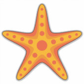 Sticker Carton d'Épis orange mignon (Devant)