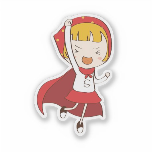 Sticker Carton Superman (Devant)