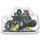 Sticker Cartoon buggy (Devant)