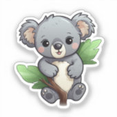 Sticker Cartoon koala (Recto)
