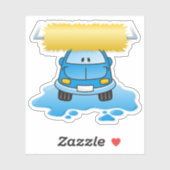 Sticker Carwash (Feuille)
