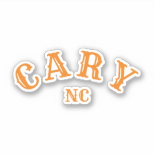 Sticker Cary, Caroline du Nord