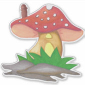 Sticker Casa de Cogumelo (Devant)