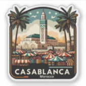 Sticker Casablanca (Devant)