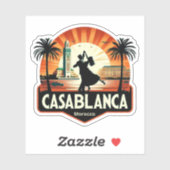 Sticker Casablanca (Feuille)