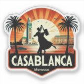 Sticker Casablanca (Devant)