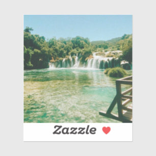 Sticker Cascades de Krka - Parc national de Krka - Croatie