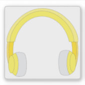 Sticker Casques audio (Devant)