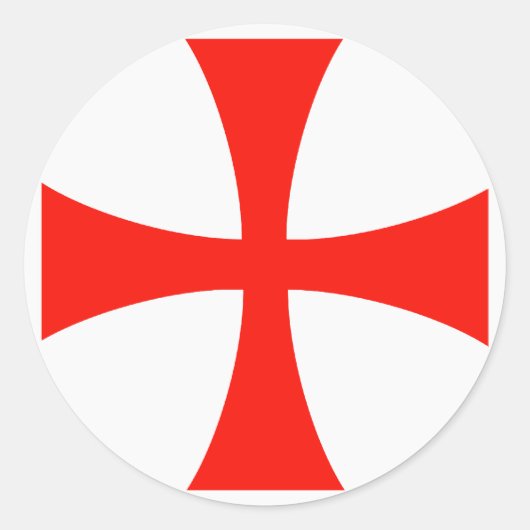 Sticker Casquette de portée, Croix Température des (Devant)