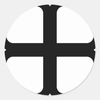 Sticker Casquette d'étendue, croix de croiseur - S