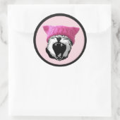 Sticker casquette-Pussy - 3" (Sac)
