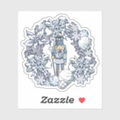 Sticker Casse-noisette blanche (Feuille)