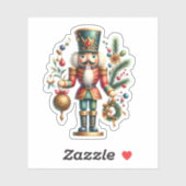 Sticker Casse-noisette festive de Noël (Feuille)