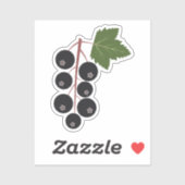 Sticker Cassis (Feuille)