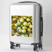 Sticker Castelvetrano Olives vertes douces (Sur valise)