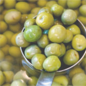 Sticker Castelvetrano Olives vertes douces (Devant)