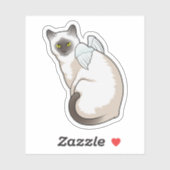 Sticker Cat Angel (Feuille)