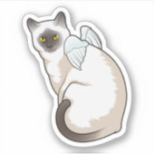 Sticker Cat Angel (Devant)