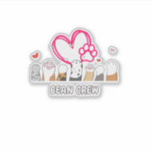 Sticker Cat Bean Crew (Devant)