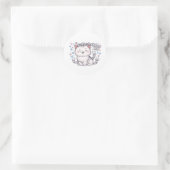 Sticker Cat Cute, Parfaitement Heureux (Sac)