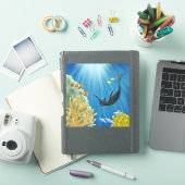 Sticker Cat Mermaid (Couverture iPad)