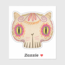 Cat Sugar Skull Catrina - Jour des morts