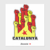 STICKER CATALUNYA (Feuille)