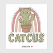 Sticker Catcus (Feuille)