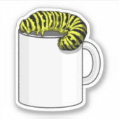 Sticker Caterpillar avec Musique (Devant)