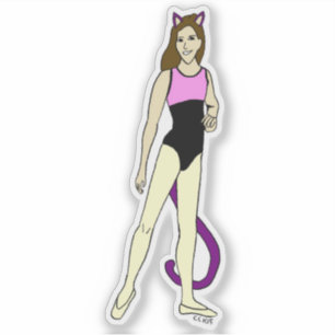 Sticker catgirl