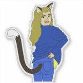 Sticker catgirl (Devant)