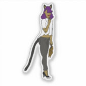 Sticker catgirl (Devant)