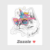Sticker Caticorn | So Meowgical (Feuille)