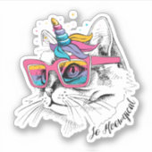 Sticker Caticorn | So Meowgical (Devant)