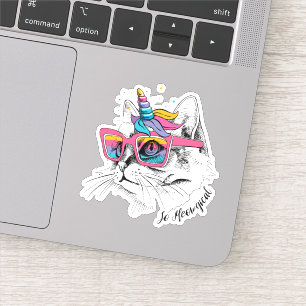 Sticker Caticorn So Meowgical